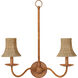 Bell Natural Chandelier Shade, Suzanne Duin Collection