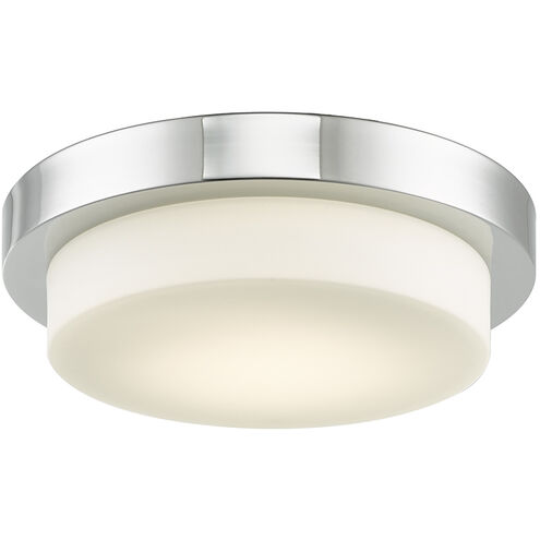 Step LED 11 inch Chrome Flush Mount Ceiling Light