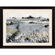 Slate Landscape Blue and Black and Gray and Multi Framed Art