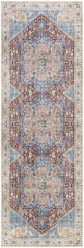 Amelie 94 X 31 inch Brick Red Rug in 2.5 x 8, Runner