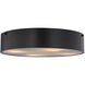 Clayton 4 Light 21 inch Oil Rubbed Bronze Flush Mount Ceiling Light