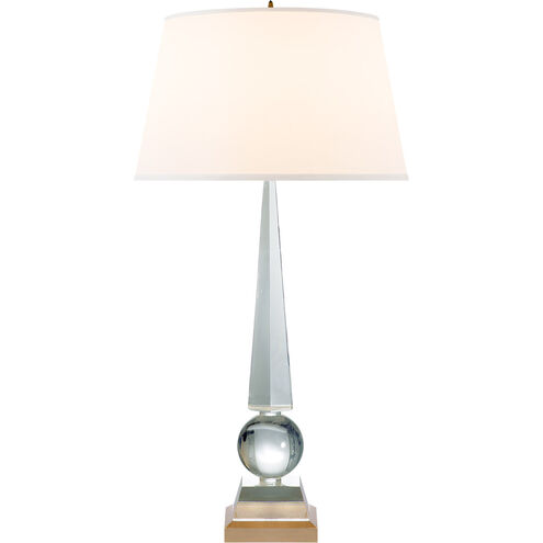 Suzanne Kasler Leigh 37 inch 100.00 watt Crystal Table Lamp Portable Light