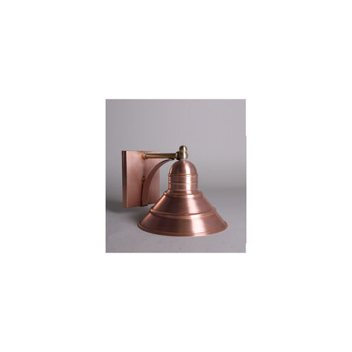 Barn 1 Light 8 inch Antique Copper Wall Light