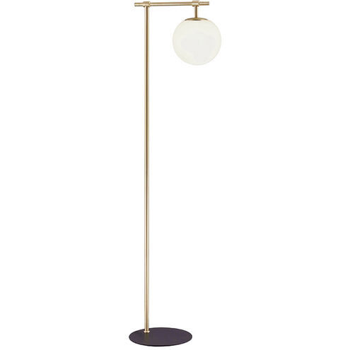 Lencho 58 inch 25.00 watt Gold Floor Lamp Portable Light