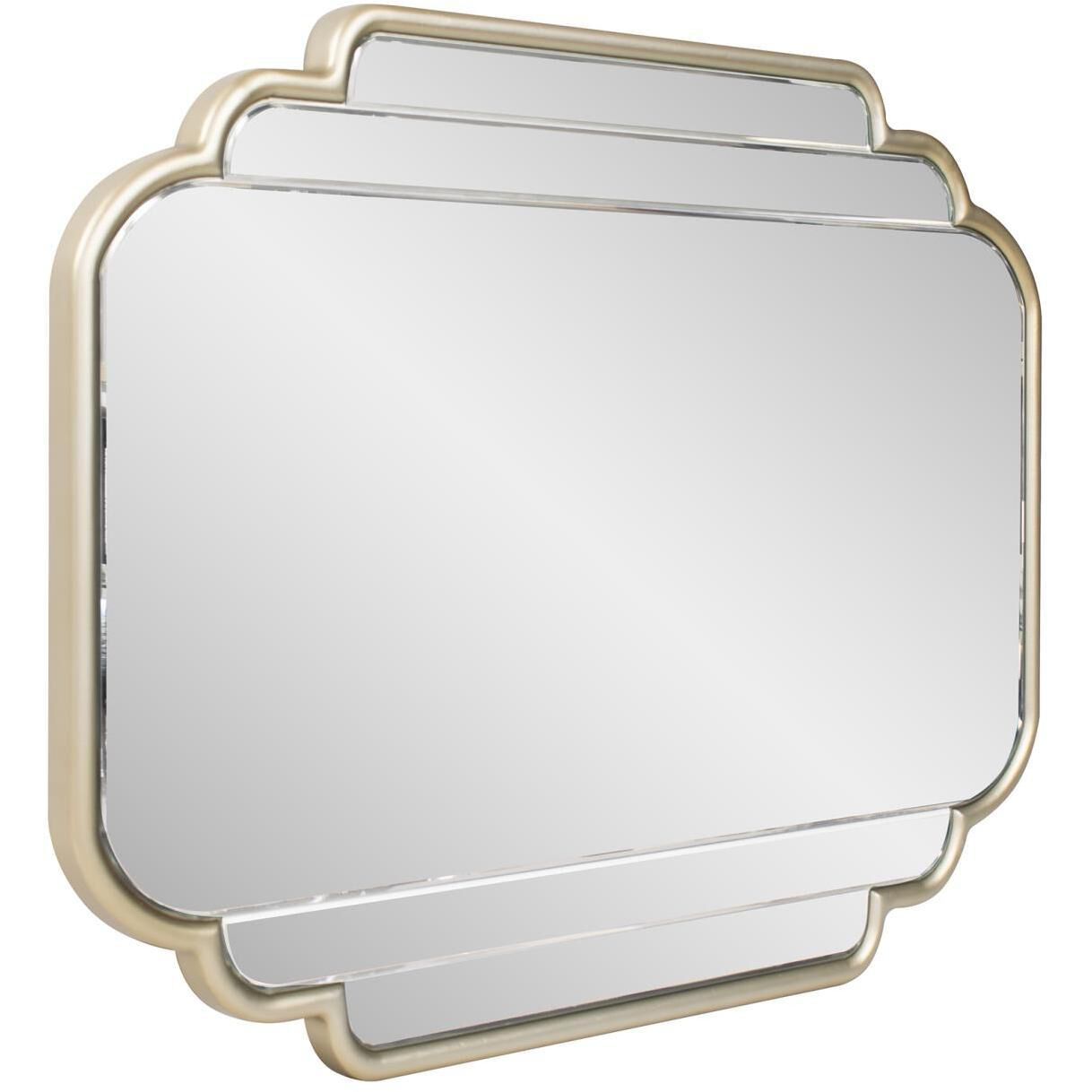 Winton 40 X 30 inch Gold Vanity Mirror