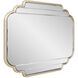 Winton 40 X 30 inch Gold Vanity Mirror