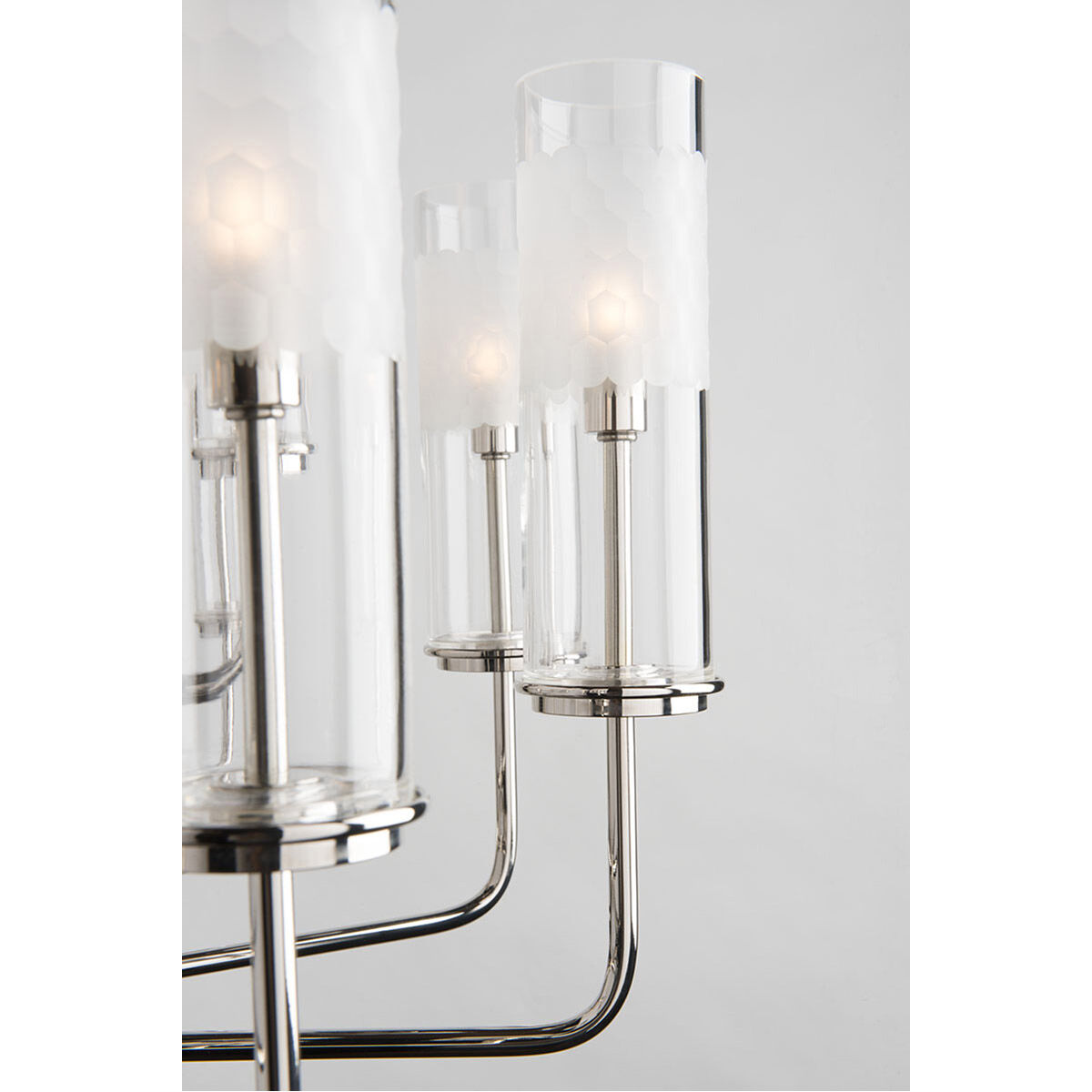 Wentworth 12 Light 25 inch Polished Nickel Chandelier Ceiling Light