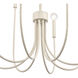 Ulla 8 Light 28 inch Antique White Chandelier Ceiling Light