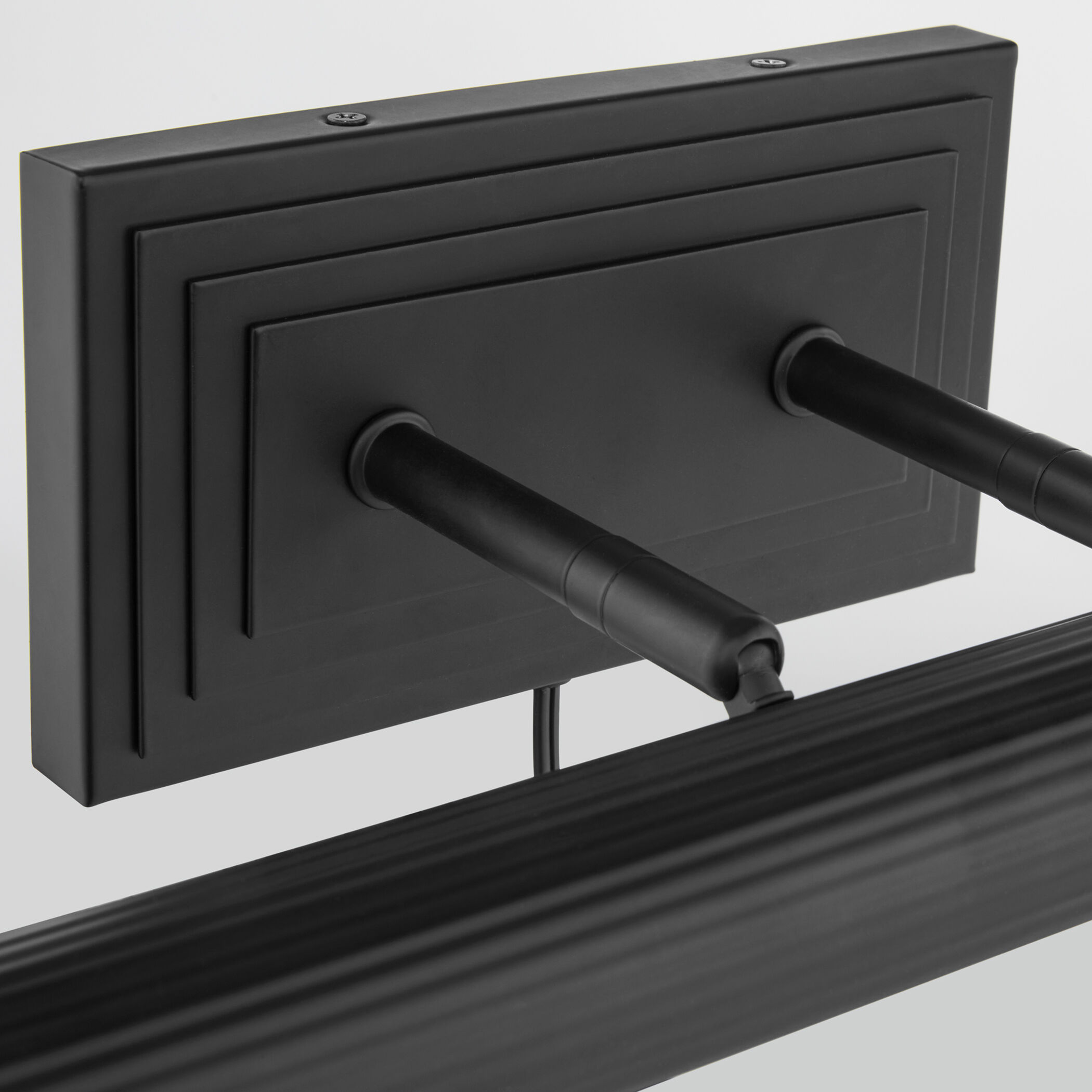 Sunset 17 watt 22.5 inch Matte Black Picture Light Wall Light