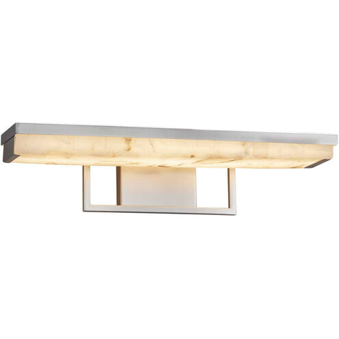 Alabaster Rocks Elevate LED 20 inch Matte Black Vanity Light Wall Light