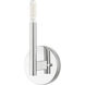 Copenhagen 1 Light 5.13 inch Polished Chrome ADA Wall Sconce Wall Light, Single