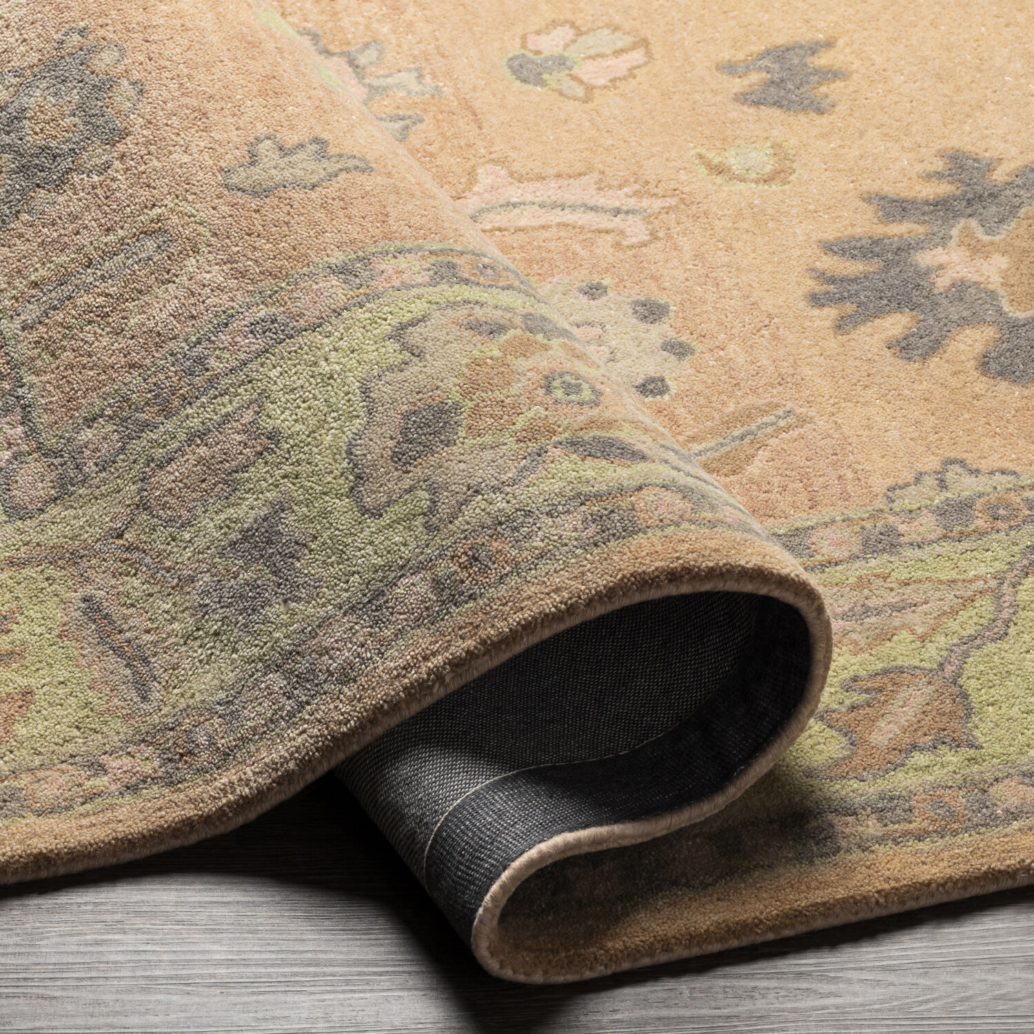 Malatya 90 X 60 inch Dusty Coral Rug in 5 x 8, Rectangle