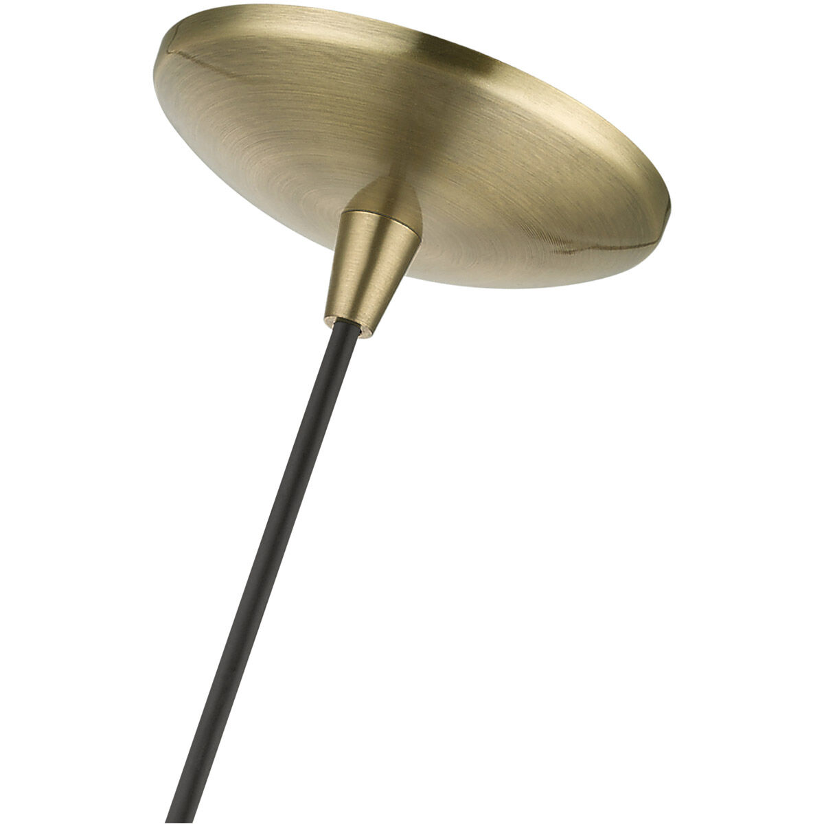 Waldorf 1 Light 10 inch Antique Brass Pendant Ceiling Light