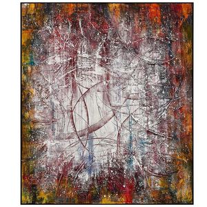 Teng Fei's Autumn Mist 60 X 51 inch Oils and Original Art