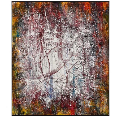 Teng Fei's Autumn Mist 60 X 51 inch Oils and Original Art