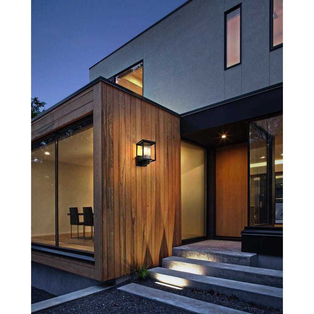 Dover 1 Light 11.5 inch Black Outdoor Wall Sconce