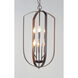 Provident 6 Light 15 inch Oil Rubbed Bronze Chandelier Ceiling Light