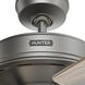Crestfield 52 inch Matte Silver with Light Gray Oak/Warm Grey Oak Blades Ceiling Fan