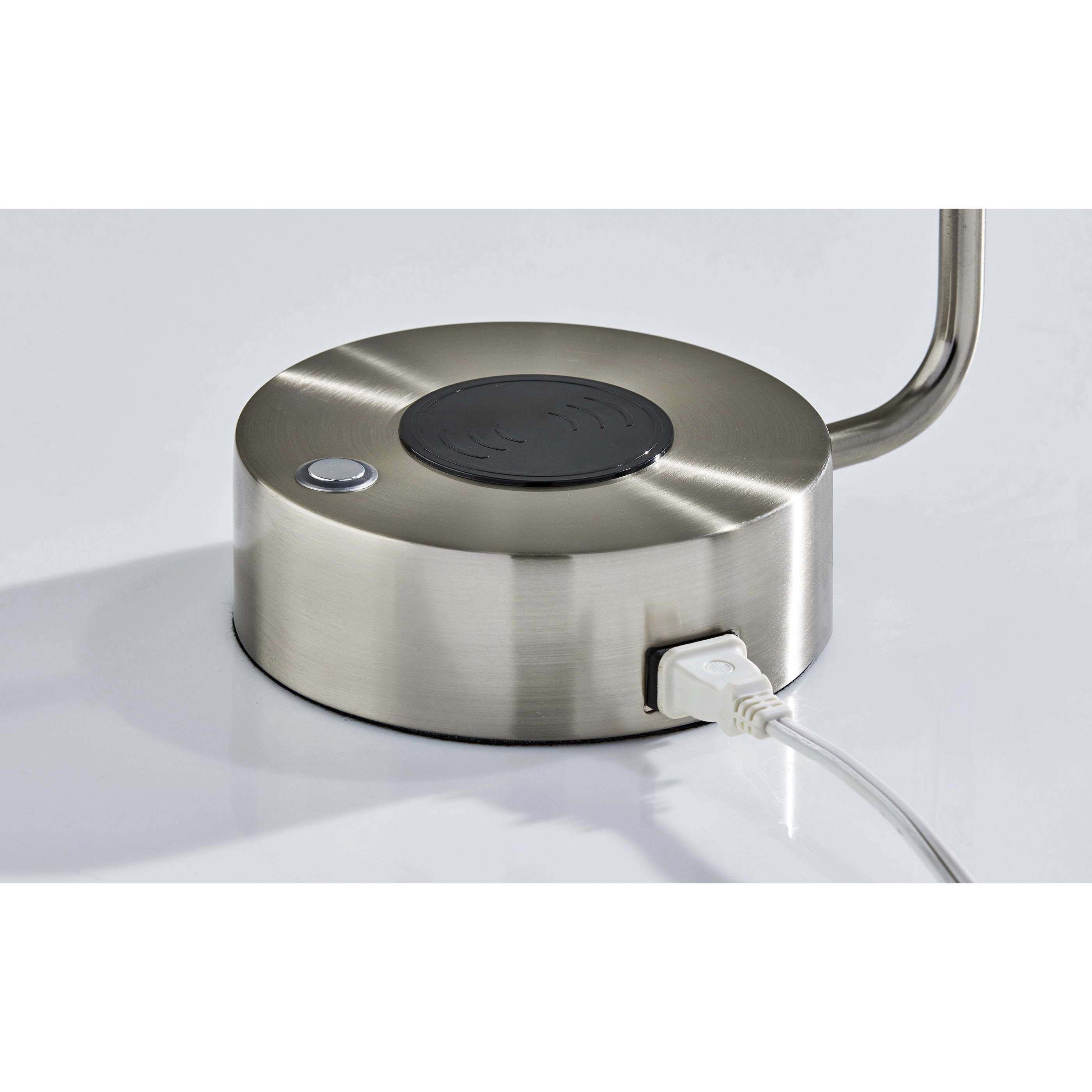 Viper 15 inch 9.00 watt Brushed Steel Supercharger Desk Lamp Portable Light