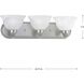 Avalon 3 Light 24.75 inch Brushed Nickel Bath Vanity Wall Light