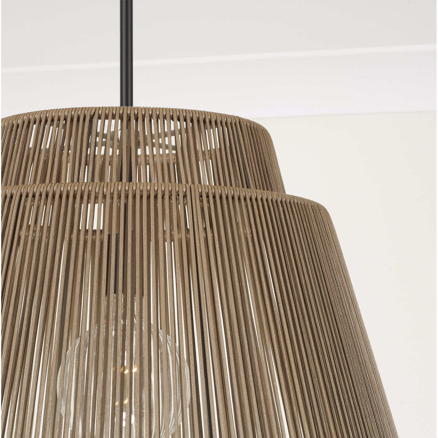 Jasper 1 Light 23 inch Sienna and Black Outdoor Hanging Lantern