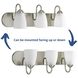 Gather 3 Light 24 inch Brushed Nickel Bath Vanity Wall Light in Bulbs Not Included, Standard