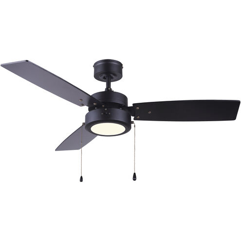 Madison 42 inch Black Ceiling Fan