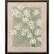 Spring Renewal Green and Beige and Brown and Metallic Framed Art