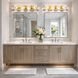 Strata 4 Light 29 inch Lacquered Gold Bath Vanity Wall Light