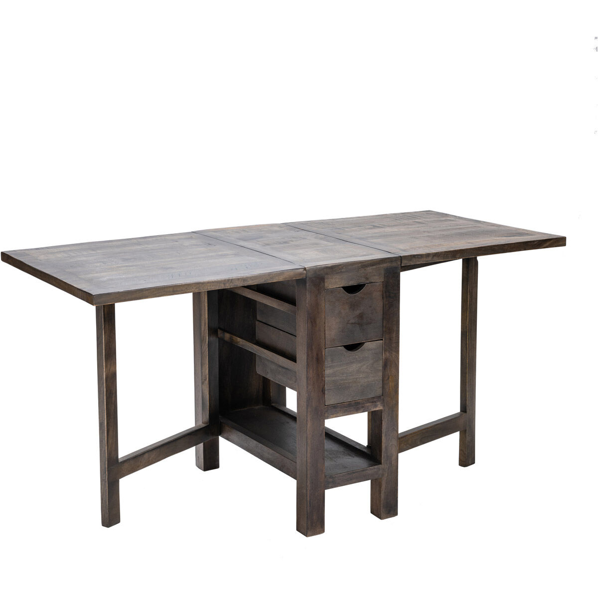 Barnwell 60 X 30 inch Dark Brown Dining Table