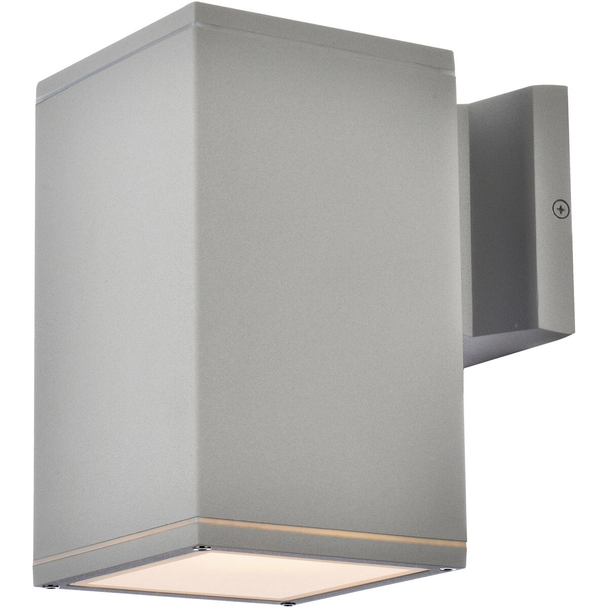 Raine 1 Light 8 inch Silver Outdoor Wall Light