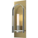 Triomphe 1 Light 5.3 inch Modern Brass and Sterling ADA Sconce Wall Light in Modern Brass/Sterling