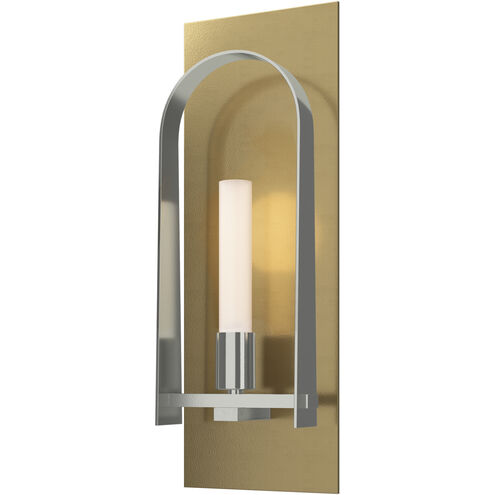 Triomphe 1 Light 5.3 inch Modern Brass and Sterling ADA Sconce Wall Light in Modern Brass/Sterling