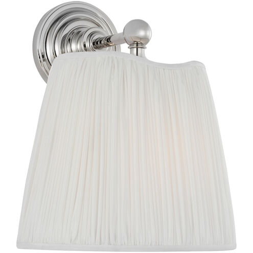 Amber Lewis Matos LED 10 inch Polished Nickel Sconce Wall Light