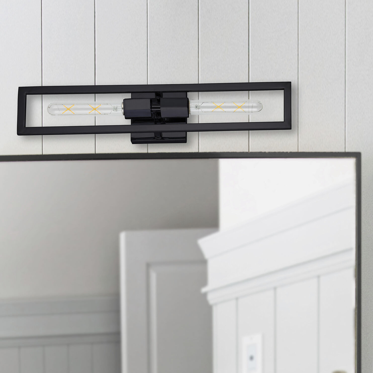 Wisteria 2 Light 4.5 inch Matte Black Decorative Wall Sconce Wall Light