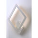 Alumilux Rhombus LED 19.25 inch White Outdoor Wall Mount