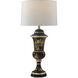 Imperial Village 34.75 inch Polished Brass Table Lamp Portable Light, TA Illuminations