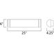 Linear LED 25 inch Satin Nickel Wall Sconce Wall Light