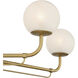 Whitehall Island Light Ceiling Light in Legacy Brass