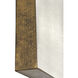 Holden 24 X 24 inch Gilded Gold Mirror