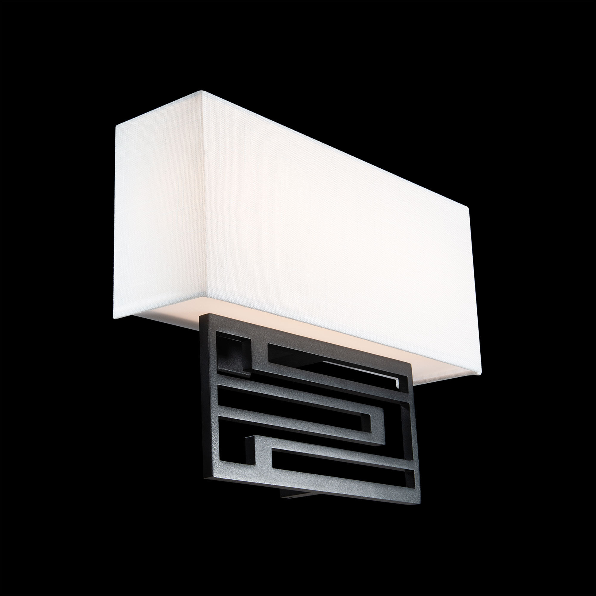 Vander Wall Sconce Wall Light in 2700K, 14in., Black