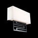 Vander Wall Sconce Wall Light in 2700K, 14in., Black