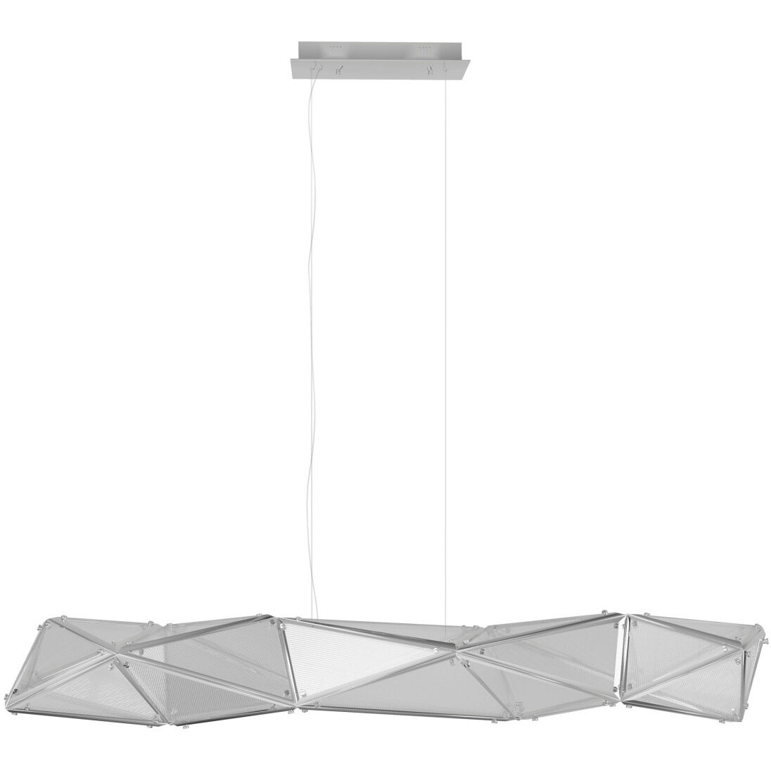 Seoul LED 10 inch Chrome Pendant Ceiling Light