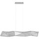 Seoul LED 10 inch Chrome Pendant Ceiling Light