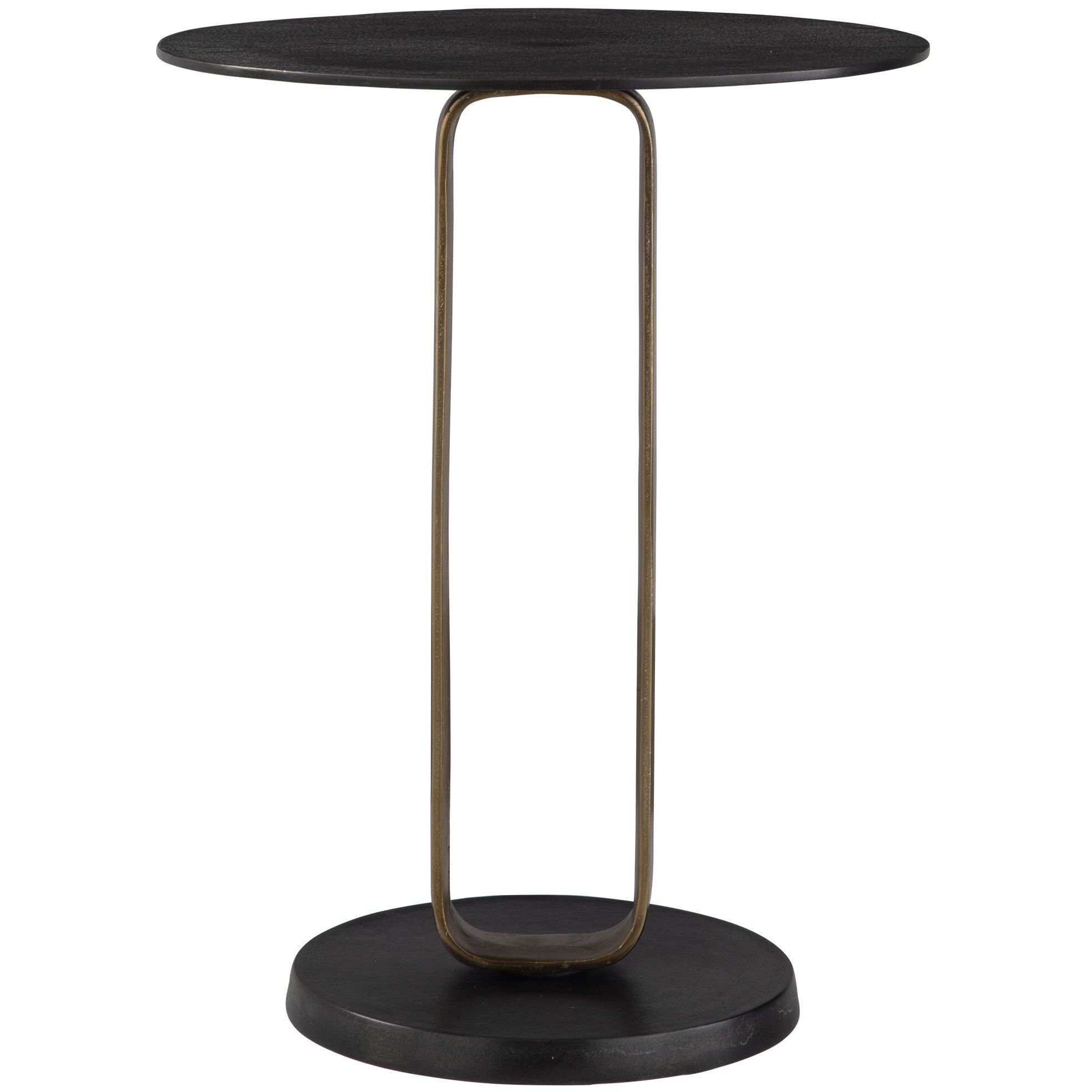 Aperture 23 X 17.3 inch Brass and Brass Accent Table