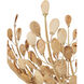Maypan 4 Light 23.5 inch Coco Cream/Natural Chandelier Ceiling Light