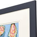 Summer Shucks Green and Pink and Blue and Yellow Framed Art, Propac