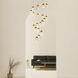 Paget LED 29 inch Gold Chandelier Ceiling Light