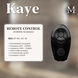Atlas Kaye 17.5 inch Gloss White Oscillating Wall Fan