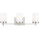 Sean Lavin Zire 3 Light 24 inch Brushed Nickel Wall Bath Fixture Wall Light